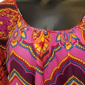 Desigual colorful boho blouse
